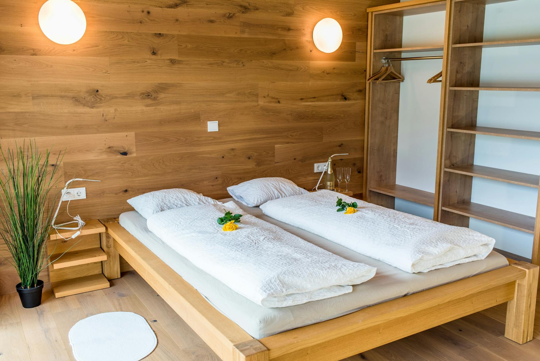 Zirben-Schlafzimmer